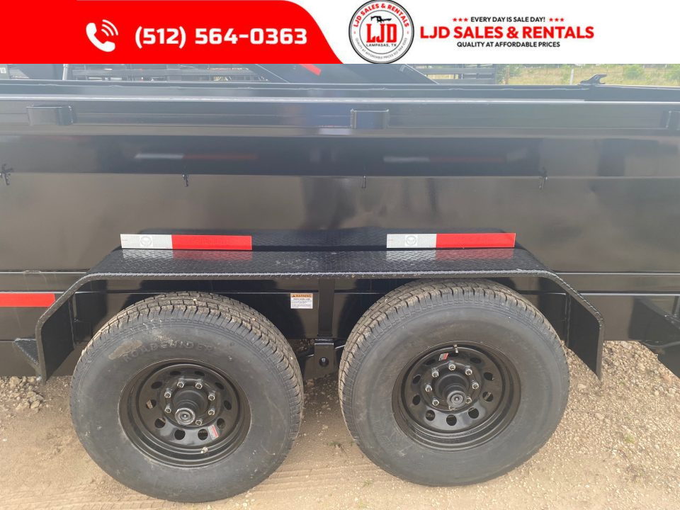 New 2026 US Built Gooseneck - 16 x 2 - 16K GVWR - Tarp - Dump Trailer