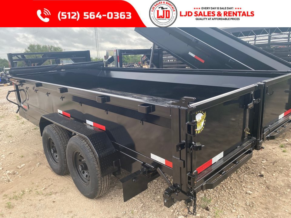 New 2026 US Built Gooseneck - 16 x 2 - 16K GVWR - Tarp - Dump Trailer