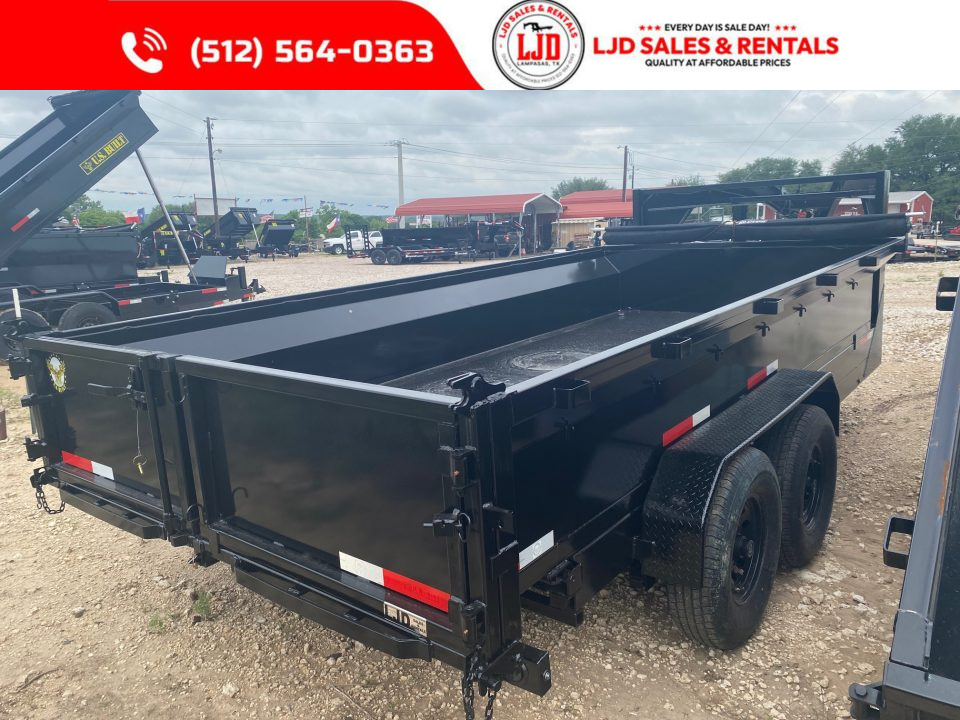 New 2026 US Built Gooseneck - 16 x 2 - 16K GVWR - Tarp - Dump Trailer