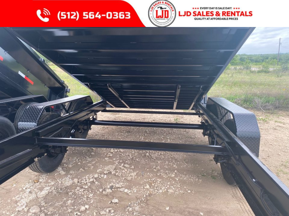 New 2026 US Built Gooseneck - 16 x 2 - 16K GVWR - Tarp - Dump Trailer