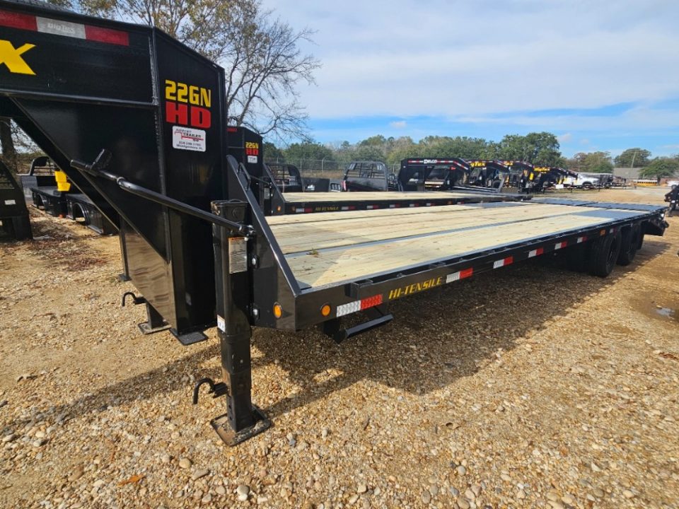 New 2027 Big Tex Trailers 22GN-30D5A-MRBK Flatbed Trailer