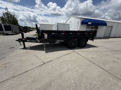 New 2026 Hillcrest Trailers 14K 7X14X24  Dump Trailer