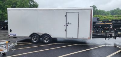 New 8.5 x 20 Sure-Trac Landscape Pro Round Top Cargo 10k/ Enclosed Car Trailer