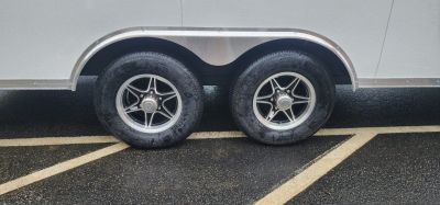 New 8.5 x 20 Sure-Trac Landscape Pro Round Top Cargo 10k/ Enclosed Car Trailer