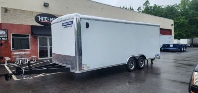 New 8.5 x 20 Sure-Trac Landscape Pro Round Top Cargo 10k/ Enclosed Car Trailer