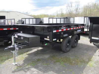 New Sure-Trac 6 X 10 7K Deckover Dump Trailer