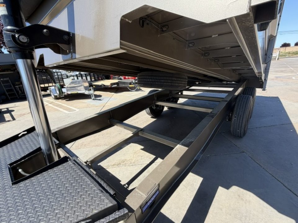 New 2026 Diamond C Trailers DOD207L16X96 8FT X 16FT 15.5K GVW Dump Trailer