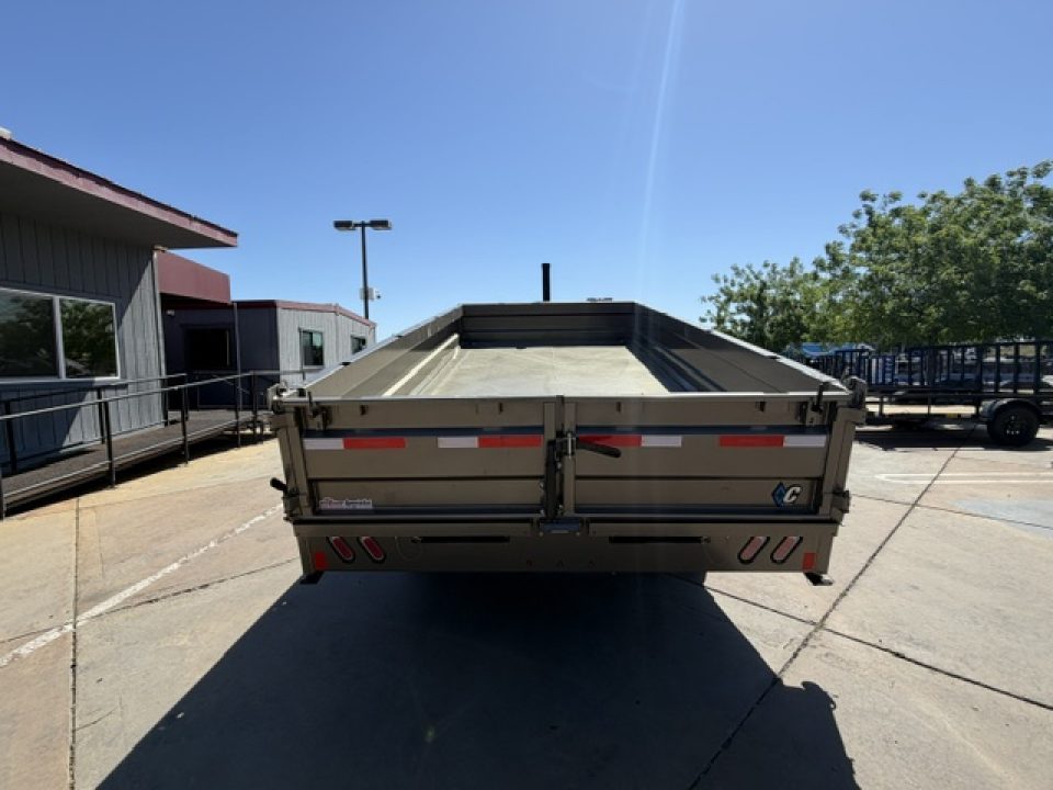 New 2026 Diamond C Trailers DOD207L16X96 8FT X 16FT 15.5K GVW Dump Trailer