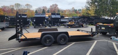 New 7 x 16 EH10 BWISE Implement Equipment Trailer 10k