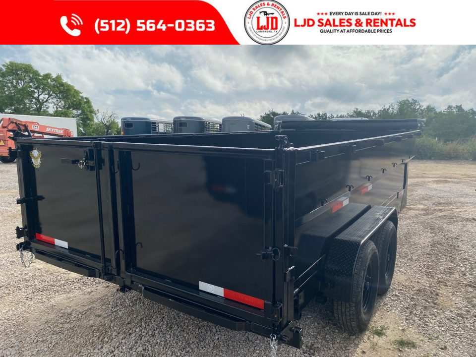 New 2026 US Built - Dump Trailer - 16'x3' - Tarp - 16K GVWR - Dump Trailer