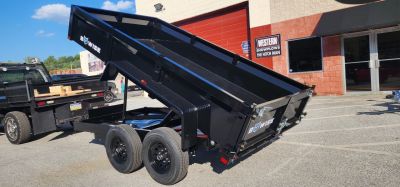 New 6 x 12 BWISE Low Pro Dump Trailer 10k