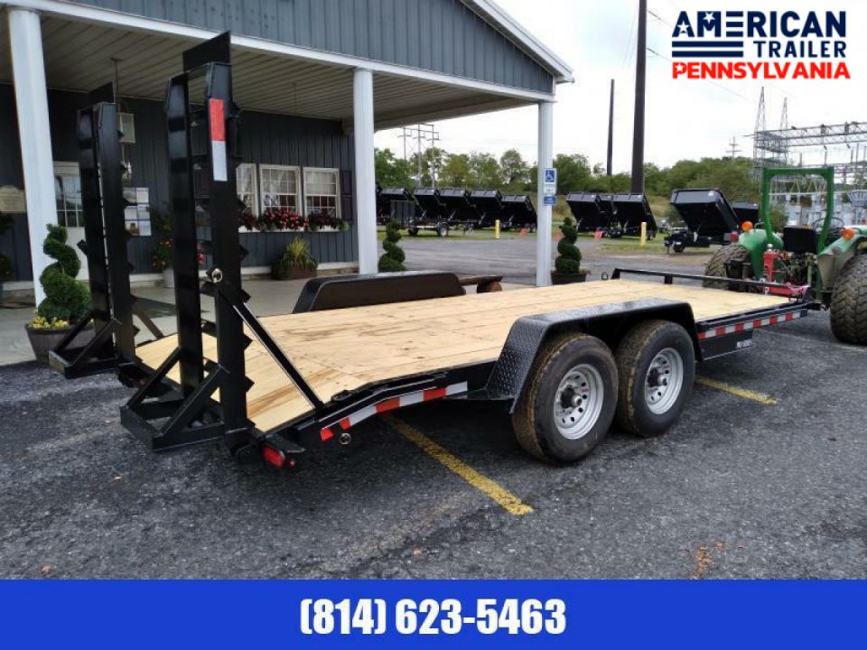 7×20 Equipment Flatbed Trailer photo 3