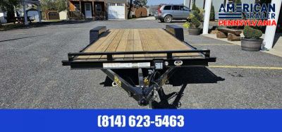 New Quality Trailers Pro Grade Wood Deck Car Hauler - 8500 GVWR - 18'