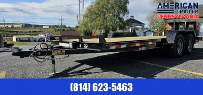 New Quality Trailers Pro Grade Wood Deck Car Hauler - 8500 GVWR - 18'