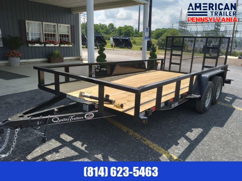 New Quality Trailers Pro Grade Landscape / 82"x 18' -7000 GVWR