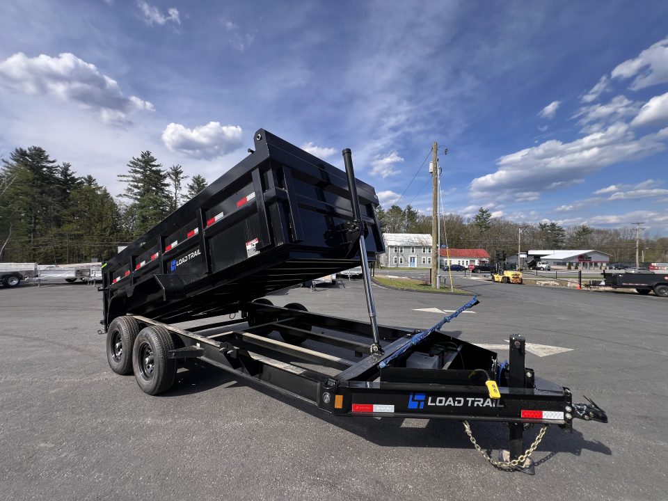New 2026 Load Trail 7x14 Dump Trailer-HD/ 3' High Sides/ 8" I beam frame/ Tarp kit & Ramps - 14k GVW- Telescoping piston