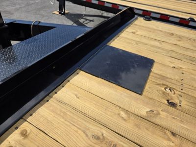 New 8.5 x 22 Sure-Trac HD Power-Tilt Deck Over Equipment Trailer 15K GVWR **w/ Hydraulic Jack, Winch Plate