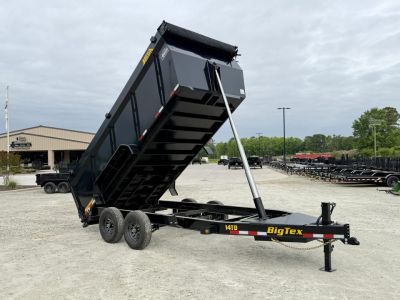 New 2026 Big Tex Trailers 14TD-16C4A-BK Dump Trailer