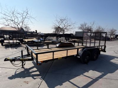 New 2026 Big Tex Trailers 60PI-16-4RG2B 6.5FT X 16FT 6K GVW Utility Trailer