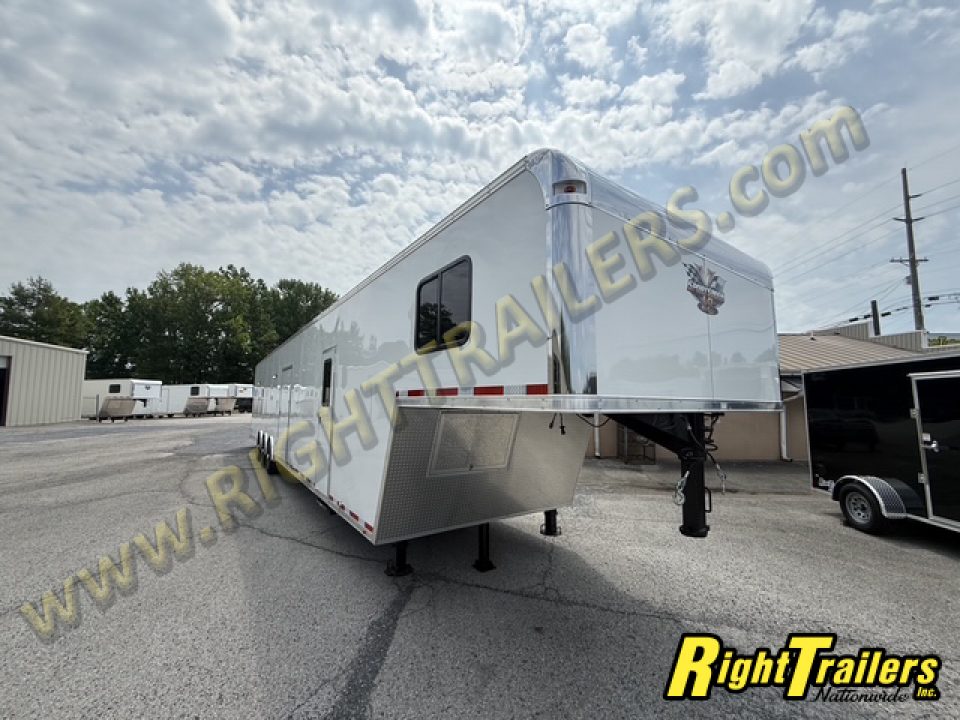 New 2026 8.5x48 Vintage Sportsman Living Quarters Trailer