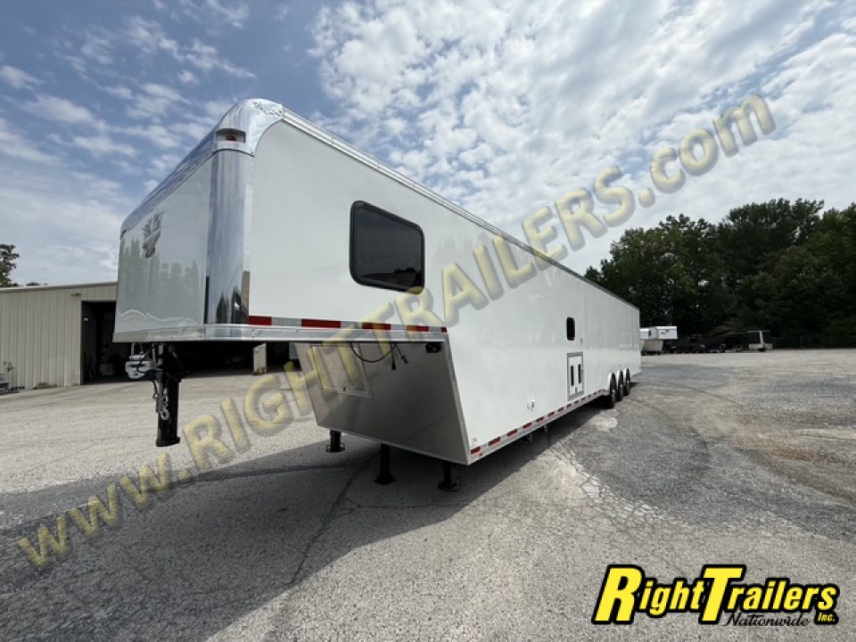 New 2026 8.5x48 Vintage Sportsman Living Quarters Trailer