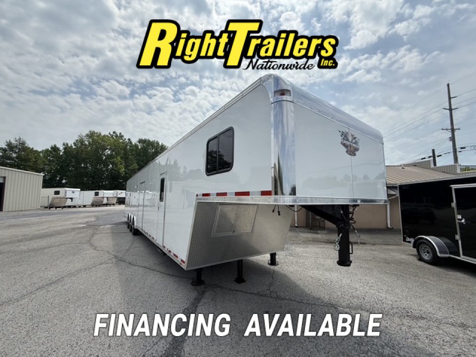 New 2026 8.5x48 Vintage Sportsman Living Quarters Trailer