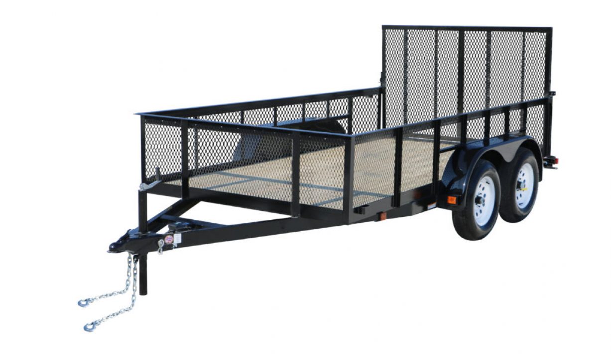 New 2026 CARRY-ON 7X16GWHS2BRK Utility Trailer