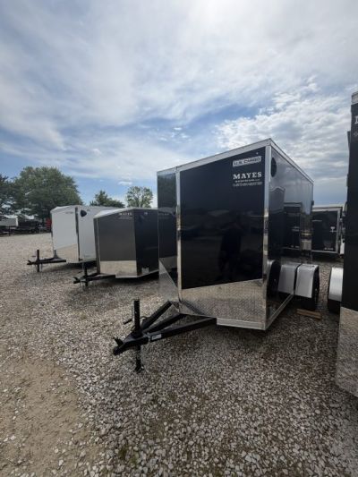New 2026 CARGO MATE ENCLOSED EHECO510SA-24 5X10 SA DOUBLE DOOR (GVW:2990) BLACK