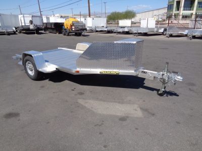 New 2027 Aluma * TK1 * Single Axle Tricycle/Motorcycle Trailer