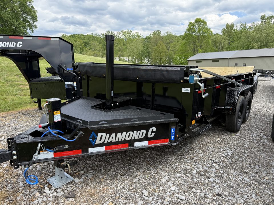 New 2026 Diamond C Trailers LPT 207 14X82 Dump Trailer