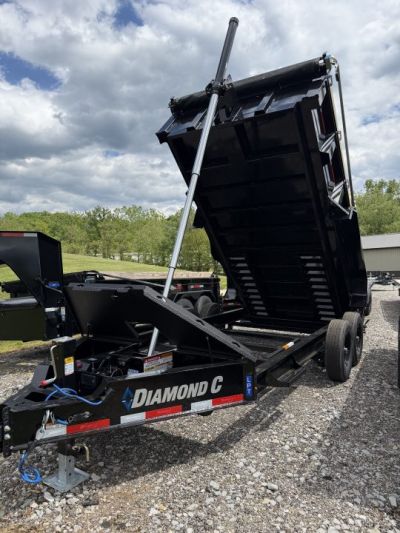 New 2026 Diamond C Trailers LPT 207 14X82 Dump Trailer