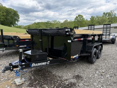 New 2026 Diamond C Trailers MDT 206 12X77 Dump Trailer