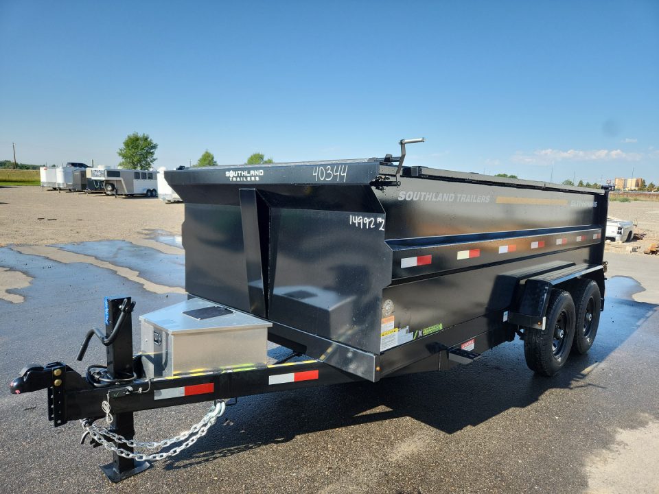 New 2026 Southland Trailers 7 X 14 HIGH SIDE Dump Trailer