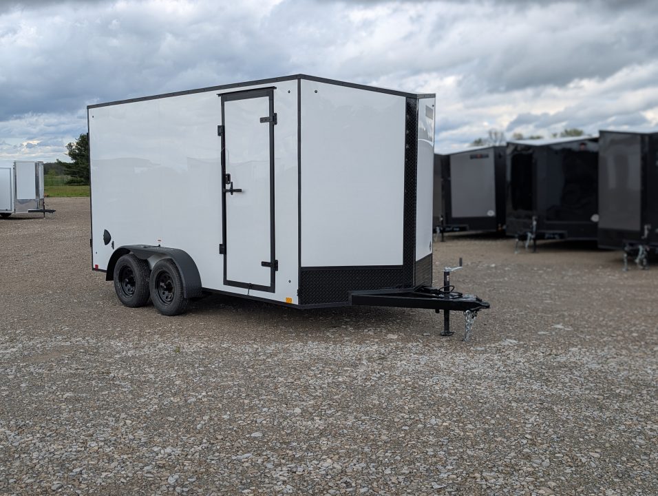 New 2026 Discovery 7x14 Cargo Trailer - Rear Barn Doors