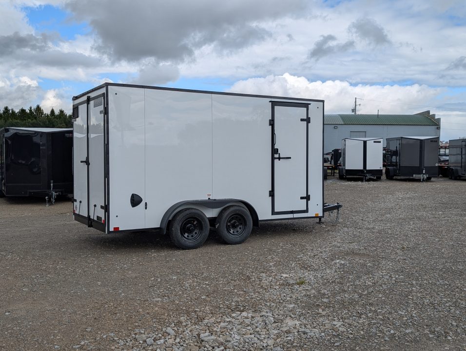 New 2026 Discovery 7x14 Cargo Trailer - Rear Barn Doors
