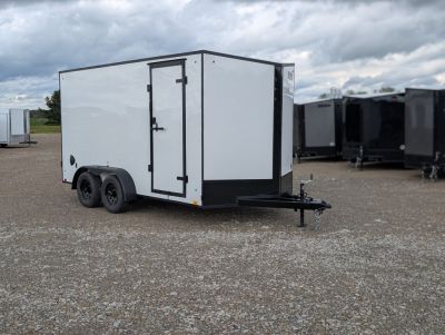 New 2026 Discovery 7x14 Cargo Trailer - Rear Barn Doors