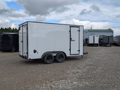 New 2026 Discovery 7x14 Cargo Trailer - Rear Barn Doors