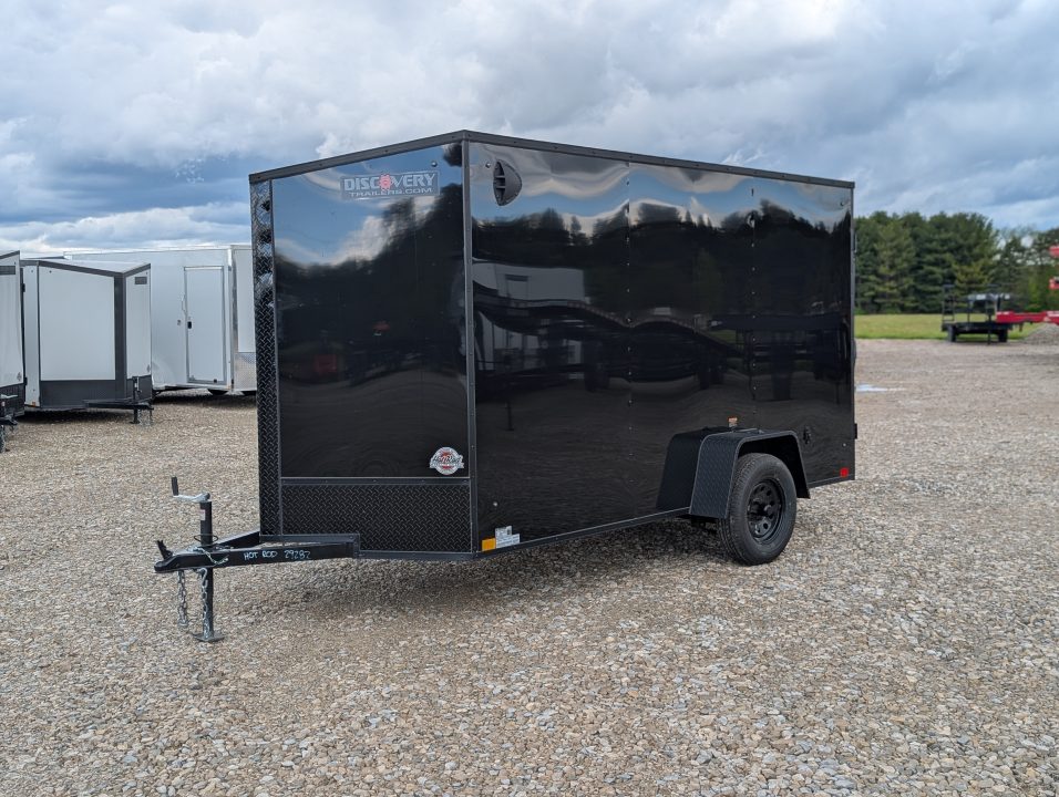 New 2026 Discovery 6x12' Cargo Trailer - Rear Barn Doors