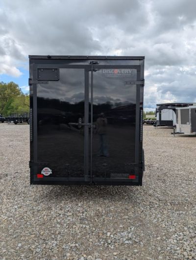 New 2026 Discovery 6x12' Cargo Trailer - Rear Barn Doors
