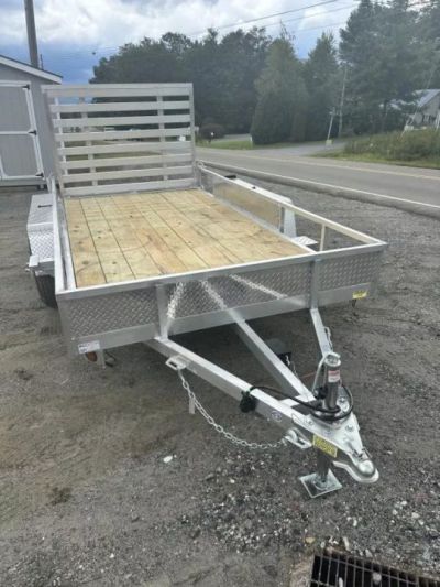 New 2027 Quality Steel and Aluminum 7412ALSL7KTA Utility Trailer