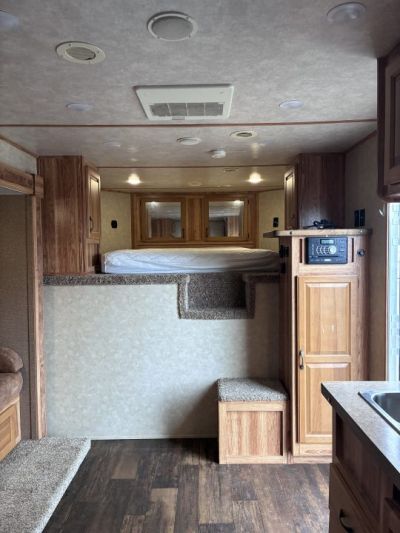 Used 2016 Bison Trailers 3H LQ Horse Trailer