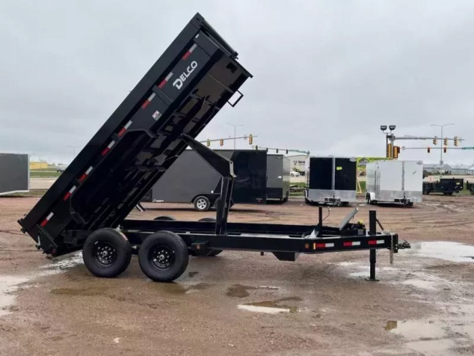 New 2026 Delco Trailers 83x14 Dump Trailer