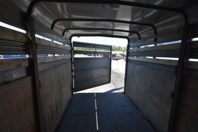 Used 2007 CornPro SG-12 Stock / Stock Combo Trailer