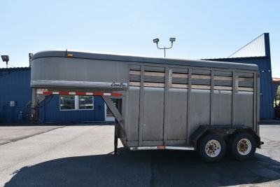 Used 2007 CornPro SG-12 Stock / Stock Combo Trailer