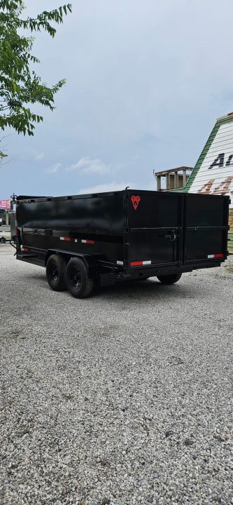 New 2026 Texas Pride Trailers Gooseneck 7x16x4 Tandem Axles Dump Trailer - 8K Axles- UPGRADES!!