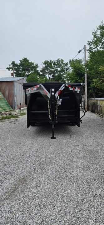New 2026 Texas Pride Trailers Gooseneck 7x16x4 Tandem Axles Dump Trailer - 8K Axles- UPGRADES!!