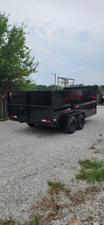 New 2026 Texas Pride Trailers Gooseneck 7x16x4 Tandem Axles Dump Trailer - 8K Axles- UPGRADES!!