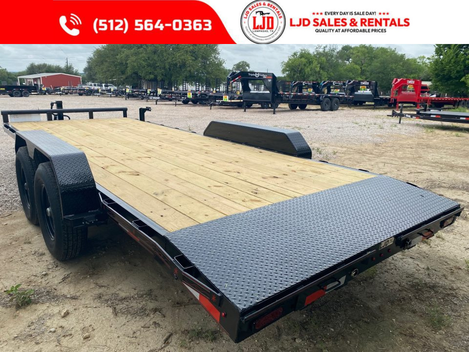 New 2026 Triple R - 83x20 - 14K GVWR Car/Equipment Trailer - Dexter Axles