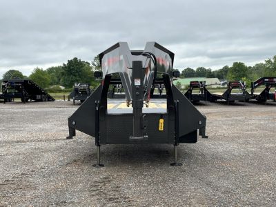 New 2027 MAXXD Hydraulic Dovetail Gooseneck Trailer | 32' x 102' 25K GVWR