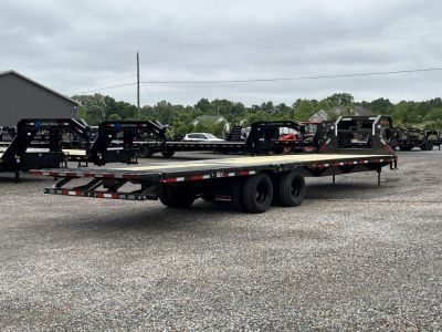 New 2027 MAXXD Hydraulic Dovetail Gooseneck Trailer | 32' x 102' 25K GVWR